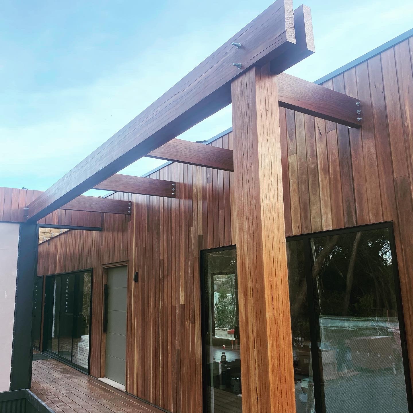 Decking Pergola Decking Pergola
